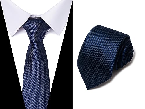 Image of Passabin Tie For Men Necktie Woven Jacquard Neck Ties Set 6 PCS