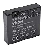 tecnología: Li-Ion vhbw Li-Ion batería 1160mAh (3.8V) para cámara de vídeo videocámara Xiaomi MiJia Mini 4K