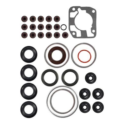 Image of KAX Engine Cylinder Head Gasket Set Compatible with Honda Civic 1992 1993 1994 1995, Civic del Sol 1993-1995 1.6L, Head Gasket Kit, OE# HS9915PT