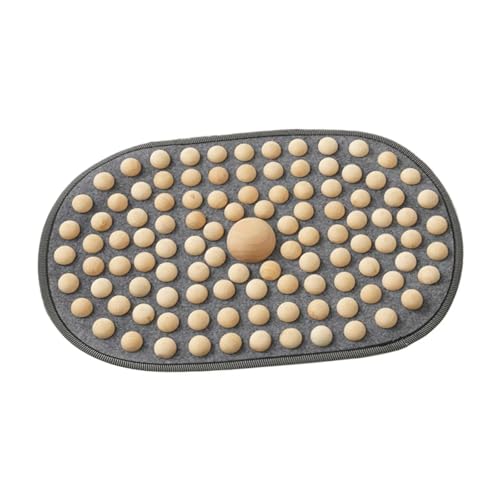 Estera de acupresión de madera para oficina y dormitorio con diseño compacto