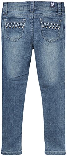 Image of ToBeInStyle Girl's Denim Easy Styling Classic Timeless Everyday Jeans Zip-Up Closure