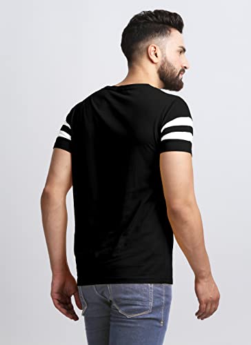 Image of AUSK T-Shirt for Mens Double Stripes on Chest