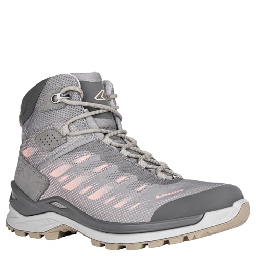 LOWA Stiefel mittel FERROX GTX MID Ws [2024] grau/rose, 38