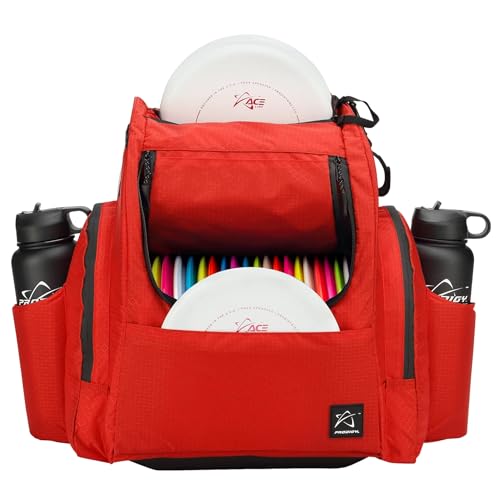 Prodigy Disc Golf BP-2 V3 Backpack - Disc Golf Bag Organizer - Holds 26+ Discs Plus Storage Disc Golf Backpack - Tear & Water Resistant Disc Golf Bags for Men - Frisbee Golf Bag for Disc & Accessories