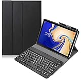 Galaxy Tab A 10.1 2019 Keyboard Case T510 T515, Backlights Slim Shell Lightweight Magnetic...