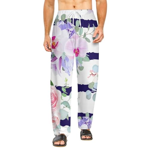 Pantalon de détente rose pourpre pour des soirées cocooning
