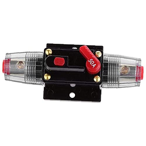 Wyłącznik automatyczny 12 V-48 V DC 50 A z regulacją obwodu samochodowego wyłącznik samochodowy system ochrony prądu Power