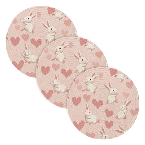 3 Pcs Absorb Water Hot Mats for Cooking Pot Light