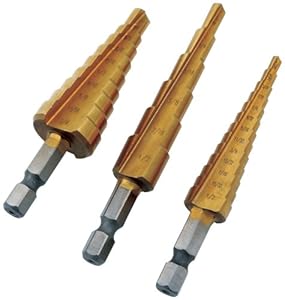 Allstar Performance ALL11040 Step Drill Set - 3 Piece