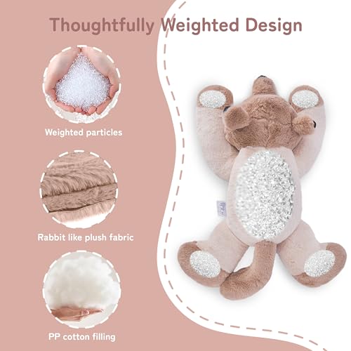 Image of Niuniu Daddy 20 inch | 3.3lb Wolf Weighted Stuffed Animals for Kids & Adults, Weighted Plushies Pillow for Sleeping, Cute Lying Toy Large Huggable Gift for Everyday Comfort