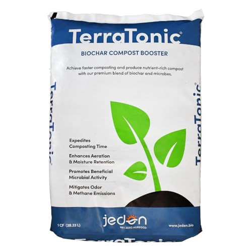 TerraTonic Biochar: Organic Compost Accelerator with Beneficial M...