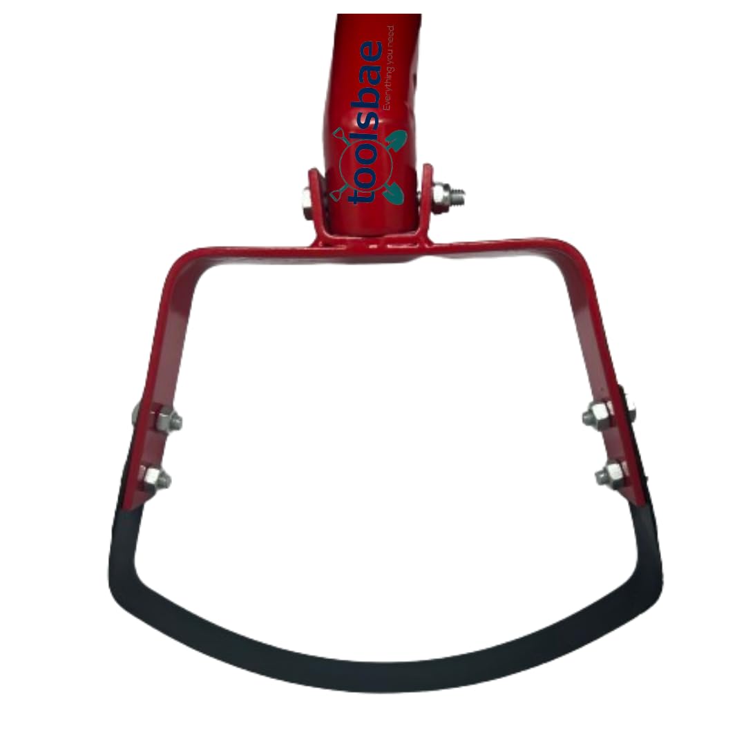 Tools Bae - Heavy Duty Manual Weeder (8 Inches) for Agriculture Horticulture Gardening Weeds Cutting Remove Tools Without Handle (Red Color) (B0CYQ51Y4Y) Amazon Price History, Amazon Price Tracker