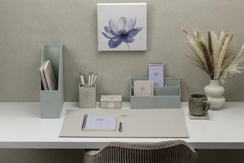 Clairefontaine 116248C - Inspire, Bloc cube, Toile du Marais, 11x11x4cm contenant 300 feuillets unis 9,8x9,8 cm