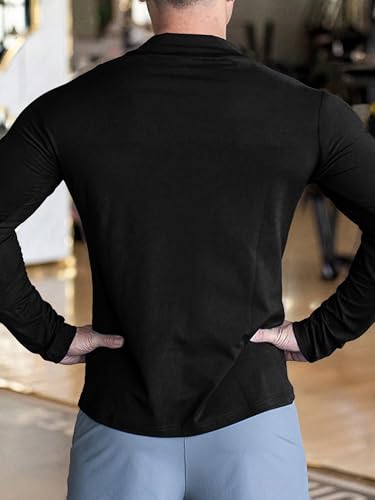Image of Men's Active wear Regular Fit T Shirt |Full Sleeves |Casual T-Shirt for Men
