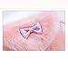 Pinky Family Kids' Cute Hairy Handbag Girls Shoulder Bag Baby Toddler Crossbody Purse Messenger Bag Bowknot (Pink)