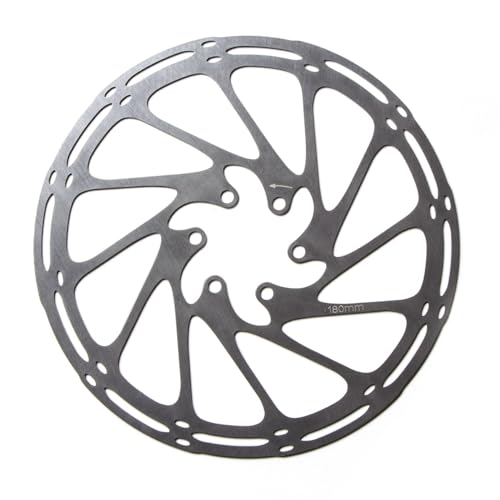 Clarks Cycle Systems Z8 Steel 6-Bolt Disc Brake Rotor, Silver, 203mm