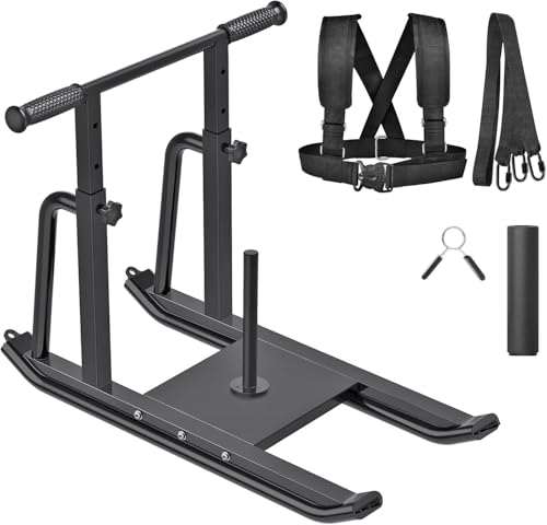 Kipika Weight Sleds for Training, Push-Pull Football Sled, Adjustable Height