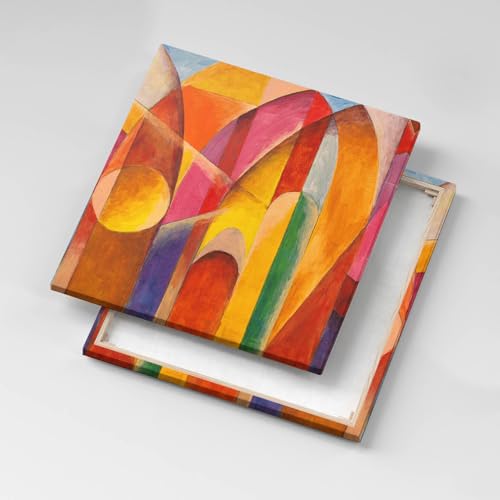 Art abstrait coloré Wallfluent pour une décoration murale pleine d'énergie - 5