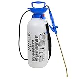 Die Messingteile Spritzrohr und verstellbare Düse sorgen für die Langlebigkeit des Geräts