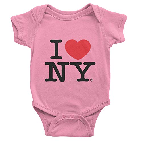 I Love NY Baby Bodysuit Officially Licensed Infant Snapsuit