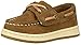 Sperry Boys Cup II Boat Jr Shoe, Brown, 5.5 W US Toddler