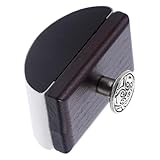 Buvard d'encre à rouler - tampon de sceau de calligraphie en alliage d'aluminium, bois, durable et pratique pour une utilisation de longue durée.