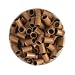 YESURPRISE 1000pcs Copper Micro Link Tubes Rings 3.5mm Beads Lined for I Tip Hair Extension Dark Blonde
