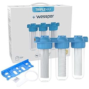 Wessper TripleMax 3-Stufen Wasserfiltersystem