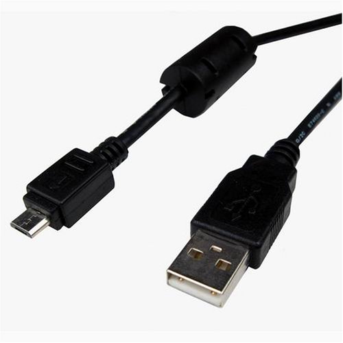 Cables Unlimited USB Micro B Cable for Blackberry Storm, Bold and Tour - 3 Meter - Black