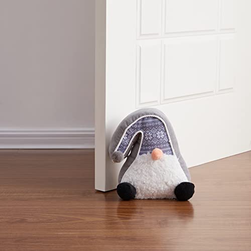 Morgan Home Premium Decorative Door Stopper – Character Door Stop Holders For Any Room – Plush Floor Door Stoppers Available In Many Cute Designs – Approx. 12 X 9 X 8 Inches (Louis The Gnome) #TOP12