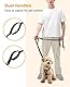 Pecute Joggingleine Hunde mit Bauchgurt, Laufgürtel Hundeleine für Große und Mittelgroße Hundes, Leine Hund mit Gürteltasche, Elastische Laufleine, Dog Leash Hand Free