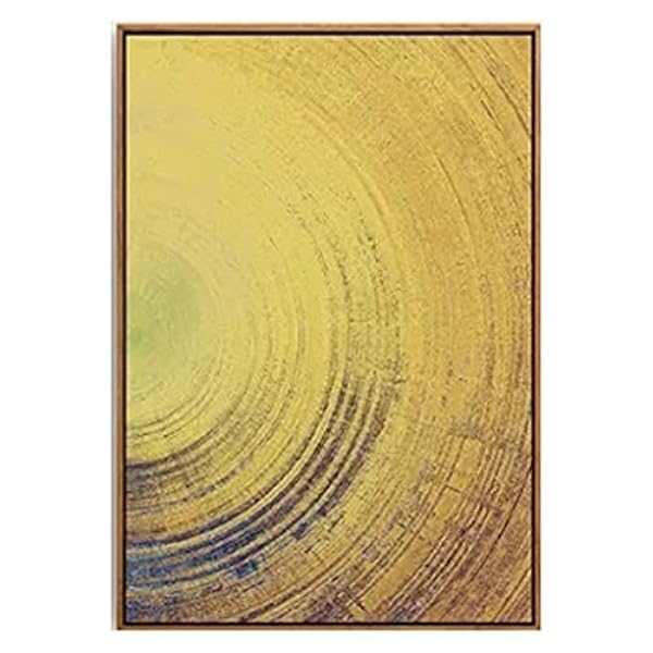 UYFGUYFG Nordic Abstract Blauw en Blow Circle Canvas Schilderij Poster Afdrukken Muurschildering Kunst Schilderij Moderne Woonkamer decoratie (Color : Argento, Size : 13x18cm)