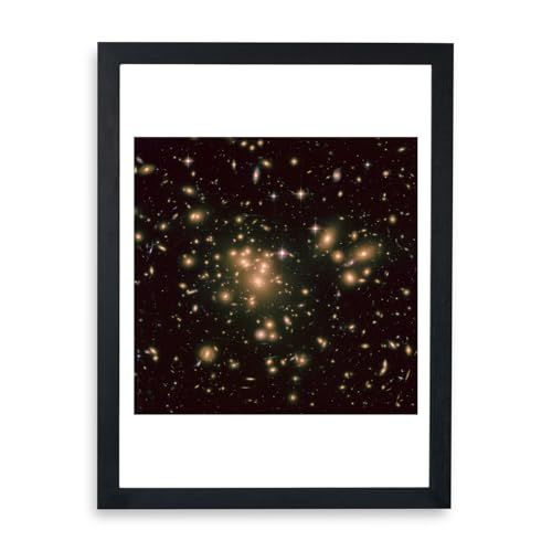 Abell 1689 Hubble Télescope grande affiche encadrée de prestige