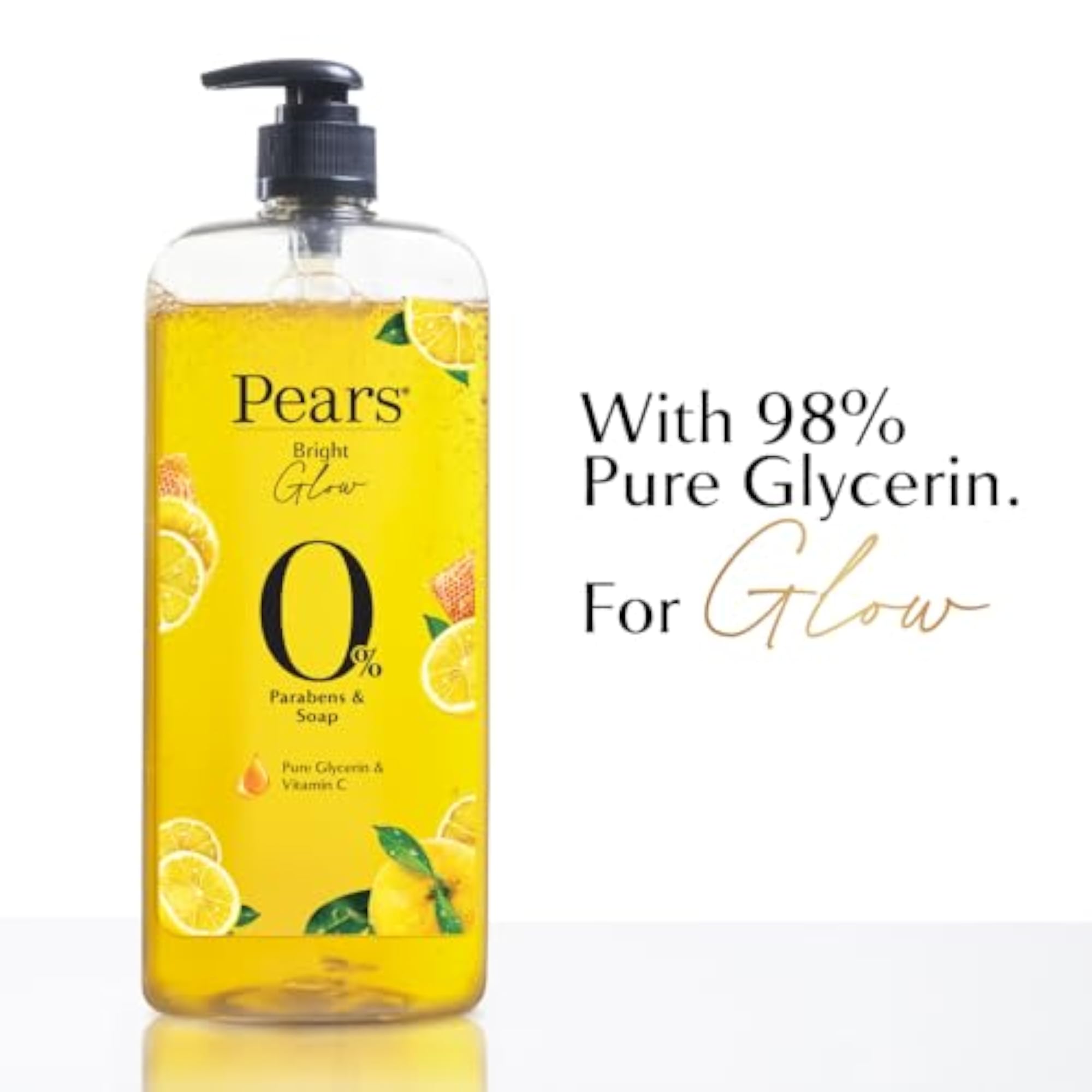 98% Pure Glycerin Bright Glow Body Wash with Vitamin C