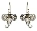 Bali Sky Sterling Silver Elephant Head Drop Earrings D032