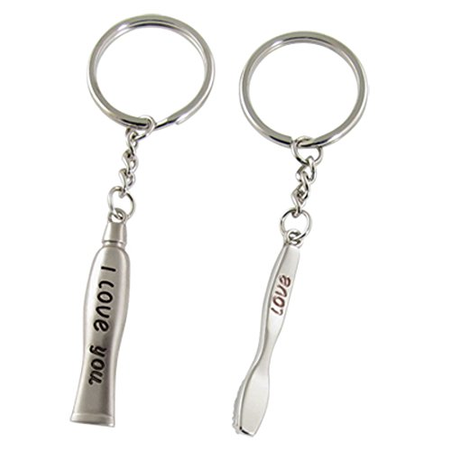 Como Metallo Dentifricio Spazzolino Ciondolo