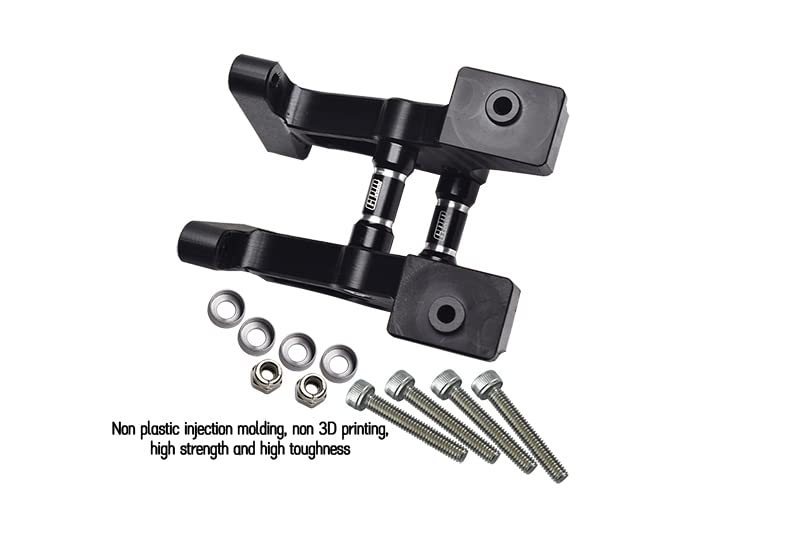 GPM Upgrades Special Material Rear Wing Mount Set for 1/8 4WD Sledge Monster Truck?95076-4? Rc Cars