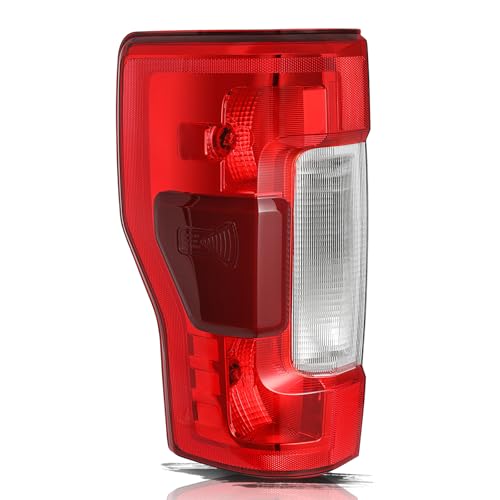 Image of Aosky Halogen Tail Light Assembly Compatible with 2017-2019 Ford F250 F350 Super Duty with Blind Spot Rear Taillight Brake Signal Lamp with Bulbs LH (Left Driver Side)