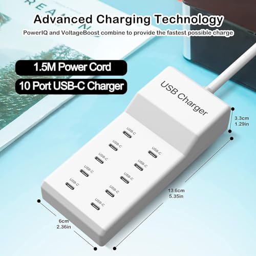 Cargador USB de pared para iPhone y Samsung que evita falta de enchufes 5