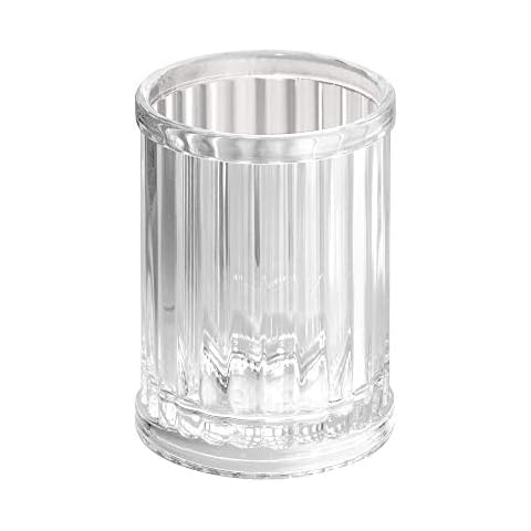 iDesign 13170 Alston Acrylic Tumbler for Bathroom Vanities - Clear Cover