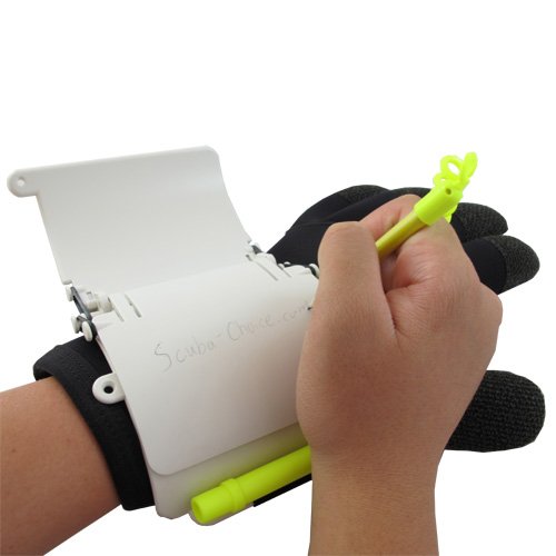 Scuba Choice Scuba Diving 3 Panels Wrist Writing Dive Slate With Pencil #TOP2