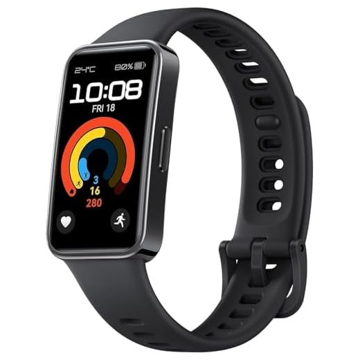 Smartband, HUAWEI Band 9, Confortável durante o dia inteiro, Monitore a saúde do seu sono, Até duas semanas de bateria, Compatível com iOS e Android (preto)