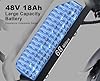 HAPPYRUN Electric Bike,1500W/2000W,48V,18Ah E Bikes for Adults Electric 60+ Mile 32MPH Top Speed Electric Motorcycle All Terrain Fat Tire Electric Dirt Bike G50 (Black) #3