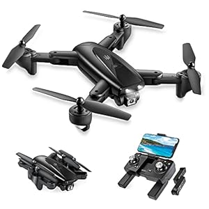 UranHub GPS Drone with Camera for Adults 2K UHD FPV Live Video, Foldable RC Quadcopter with 2 Batteries, Follow Me, Auto…