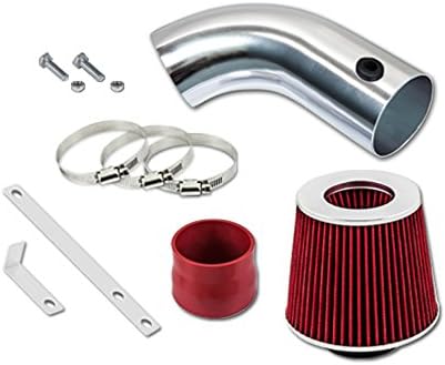 RL Concepts 3" RED Short Ram Air Intake Kit + Filter For 93-01 BMW 540i/740i/740iL 4.0L/4.4L V8