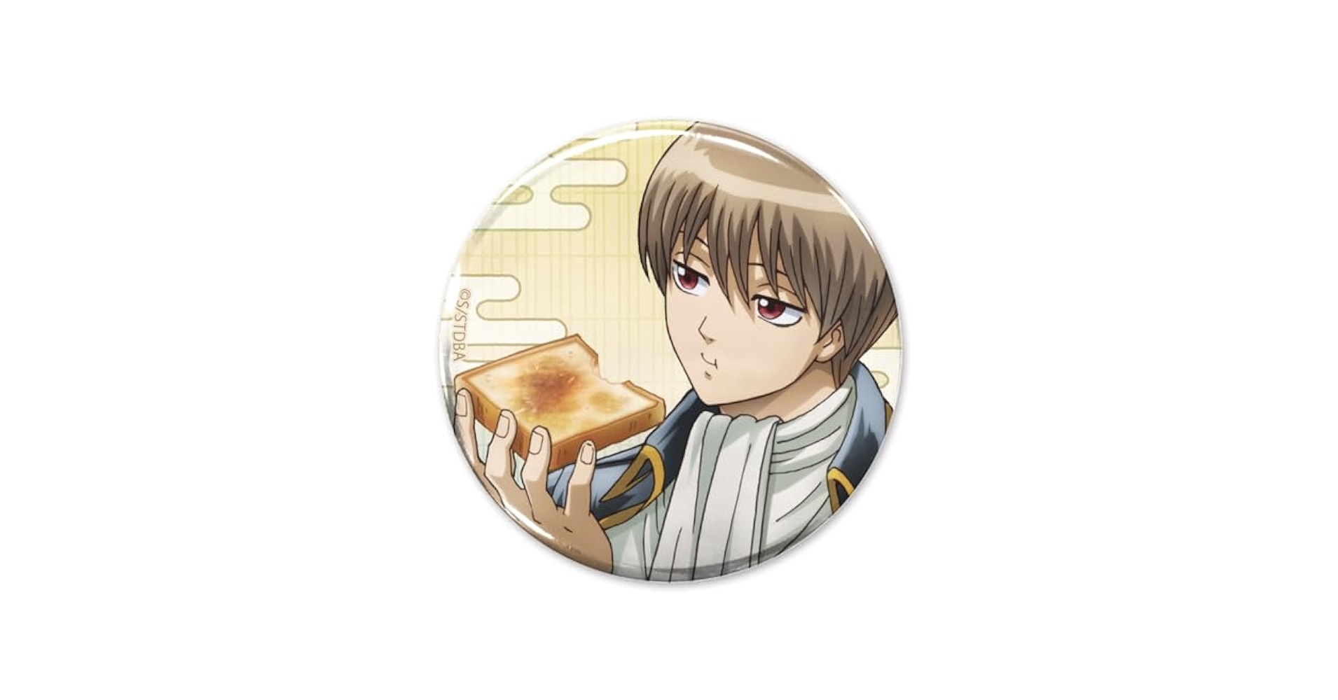 Amazon.co.jp: 【公式】コスパ 銀魂 描き下ろし 沖田総悟 65mm缶