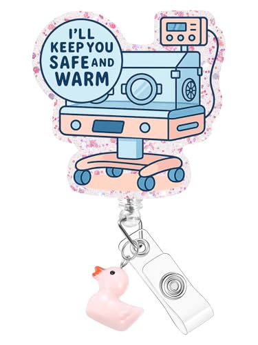 Plifal NICU Badge Reel Holder Clip - Cute Nursery Baby Care 