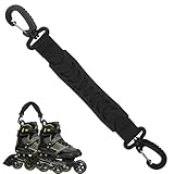 Transport de patins à roulettes faciles: En tenant fort à sa poignée robuste, transportez vos patins à rouleaux ou patinez sans effort avec le haltérophile à rouleaux de patin à rouleaux. Ne luttez plus pour reprendre votre équipement: profitez de la commodité et prenez vos patins où que vous alliez.