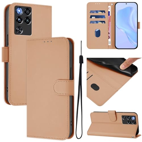 �X�}�z�P�[�X �Ή��@�� for ZTE nubia RedMagic 11 Pro / 11 Pro Plus �t���b�v�X�^���h�J�[�h�X���b�g [PU���U�[ + �V�F��] NudeColor