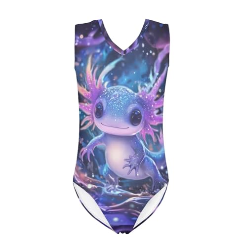 Image of Girls Swimsuits Size 3-14 Kids Summer Sleeveless One Piece Bathing Suit Beach V-Neck